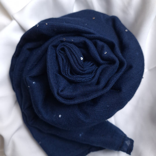 Lawn Sequence - Navy Blue
