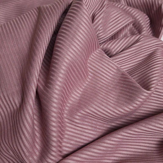 Ribbed Jersey - Misty Mauve
