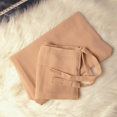 Hijab & Niqab Set - Warm Sand