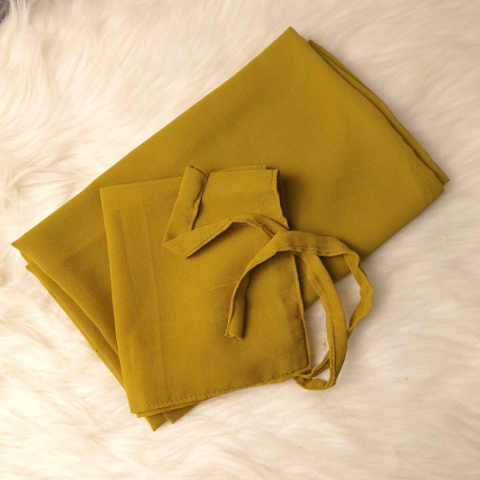 Hijab & Niqab Set - Amber Gold